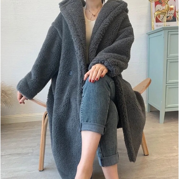 Plush Teddy Faux Fur Jacket